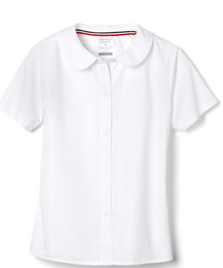French Toast Girls' Short Sleeve Peter Pan Collar Blouse Review