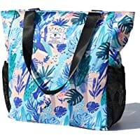 Original Floral Water Resistant Large Tote Bag Shoulder Bag Image